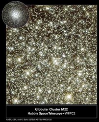 M22 Hubble